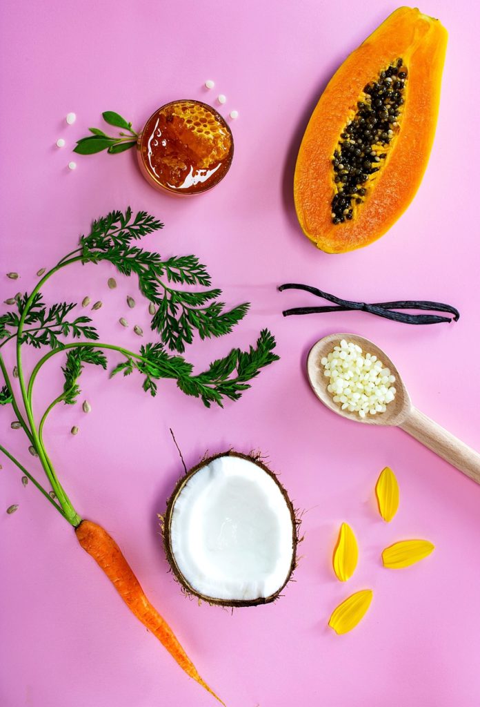 ingredient range paw paw & honey balm